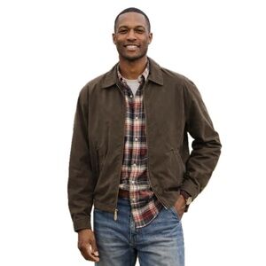 Softwear, Brown Quilted Lined Workwear Utility Warm Classic Chore Coat, Size XL